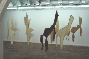 Exposition Un peu de temps à l’état pur, Ghislaine Vappereau, Lac&s-Lavitrine, Limoges, 2005