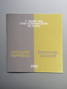 Ghislaine Vappereau et Emmanuel Saunier, texte de Maïten Bouisset, 1992