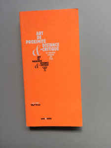 La Fonction critique de l’art, Paris, éditions Sens & Tonka, 2002