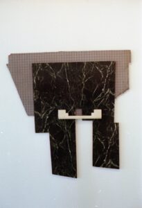 Ghislaine Vappereau, Bas-relief, 1989, Fondation Cartier