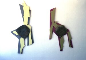 Ghislaine Vappereau, Bas-reliefs, 1989, Fondation Cartier
